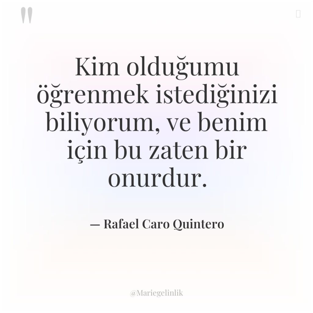 Kim olduğumu öğrenmek istediğinizi biliyorum, ve benim için bu zaten…