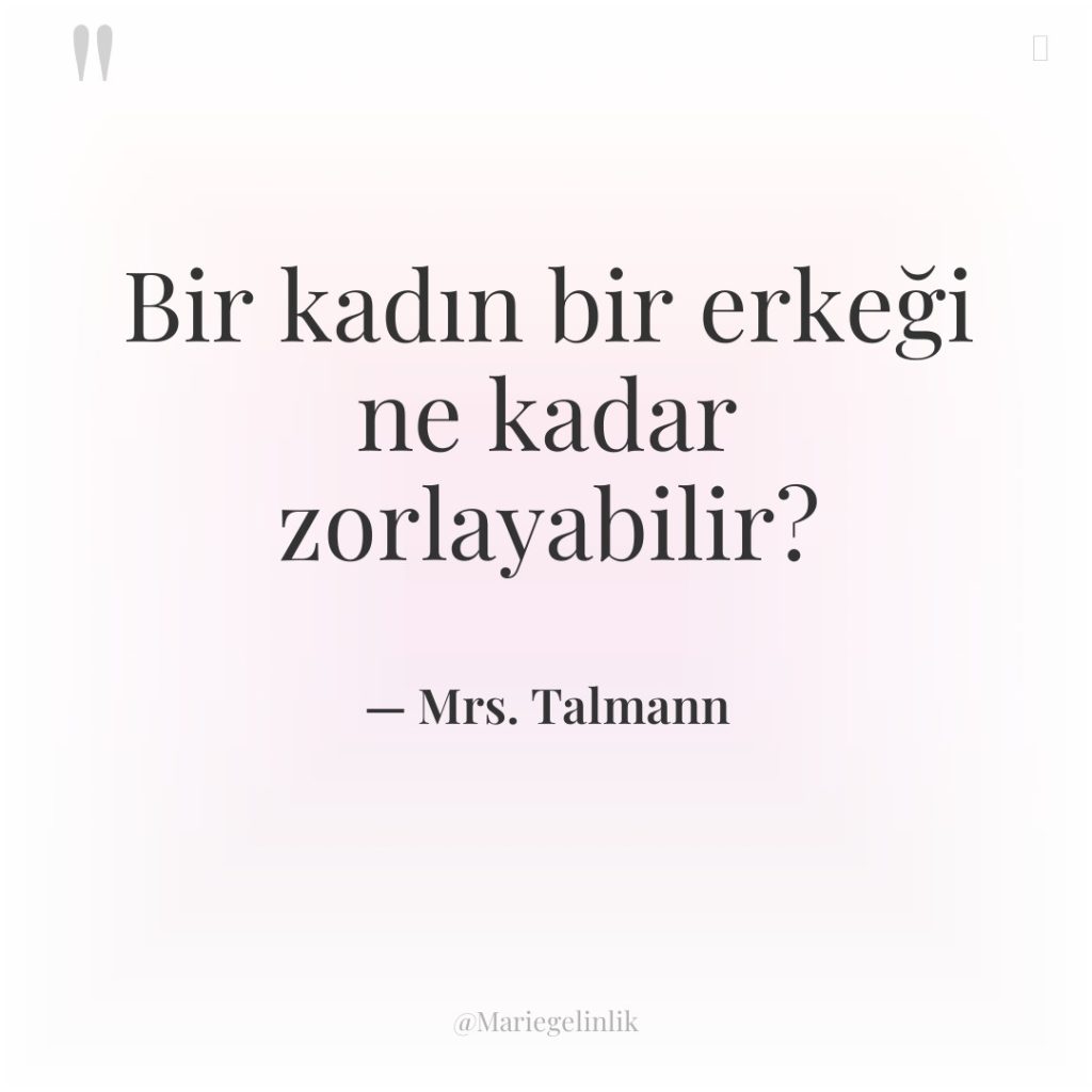 Bir kadın bir erkeği ne kadar zorlayabilir?