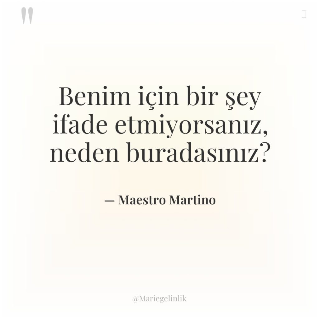 Benim için bir şey ifade etmiyorsanız, neden buradasınız?