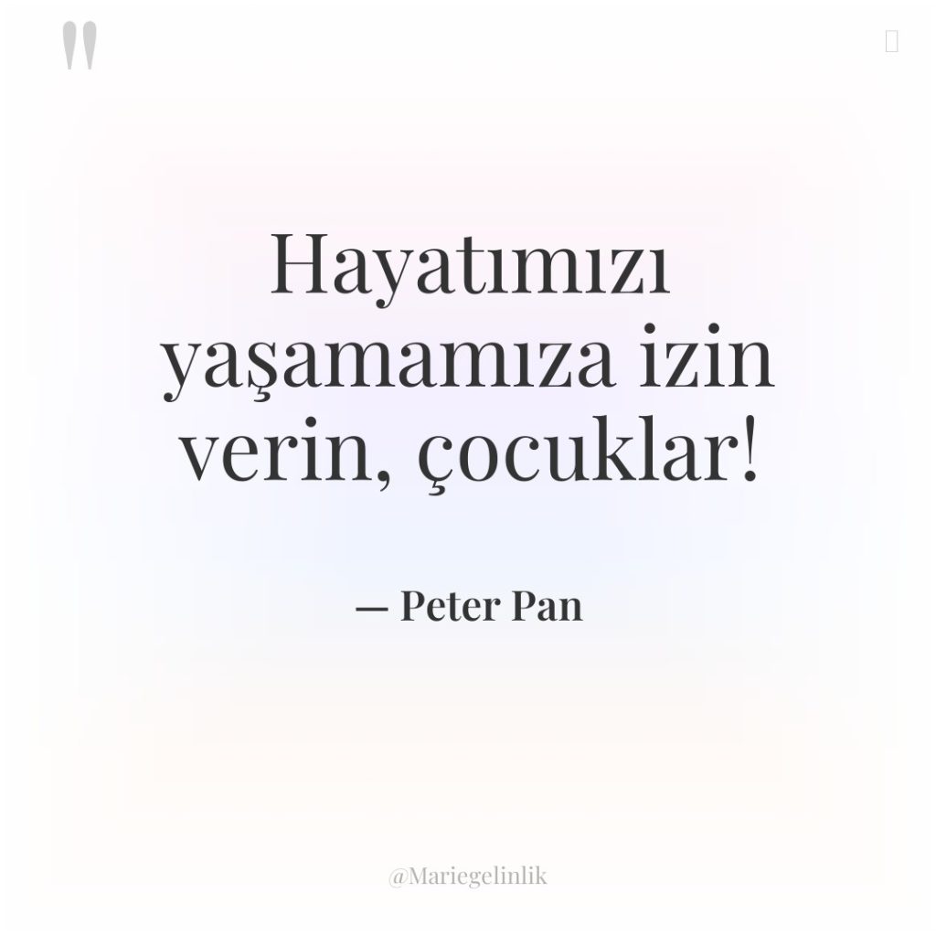 Hayatımızı yaşamamıza izin verin, çocuklar!