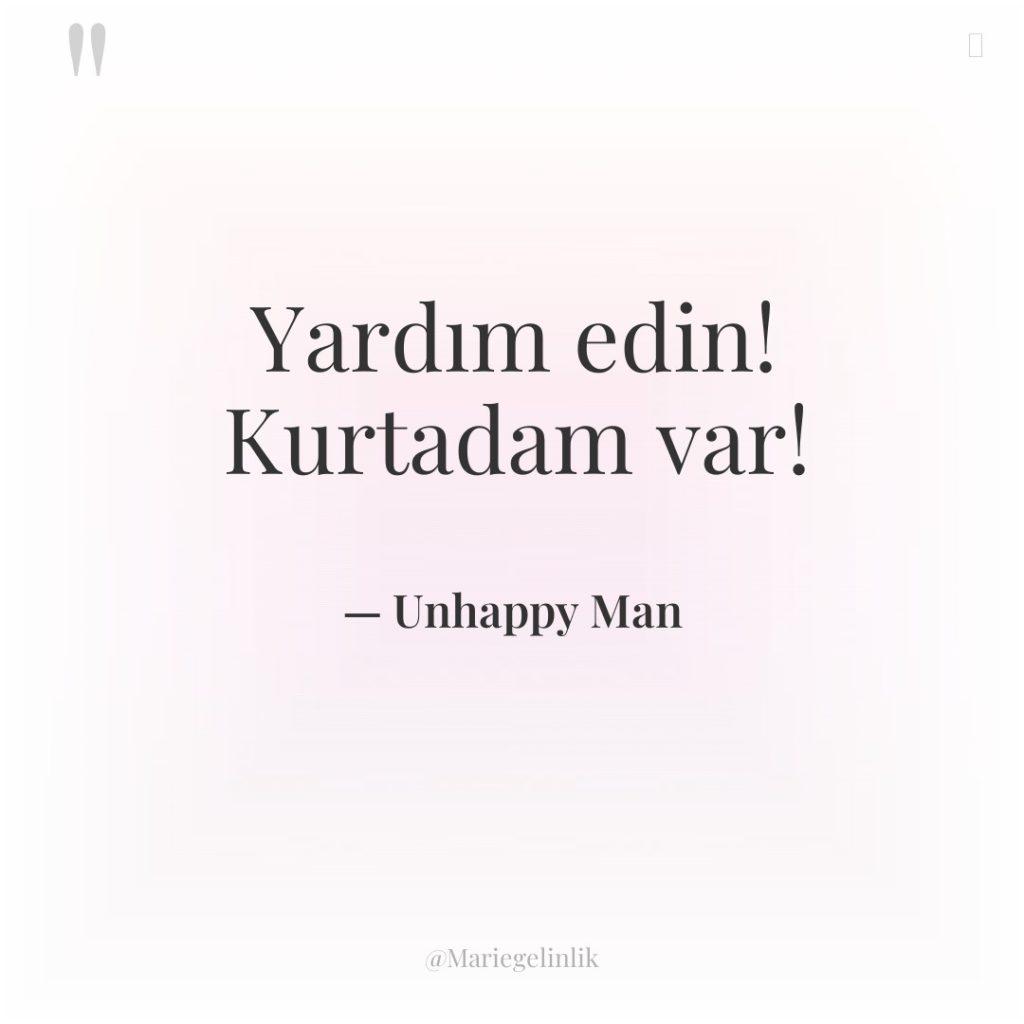 Yardım edin! Kurtadam var!