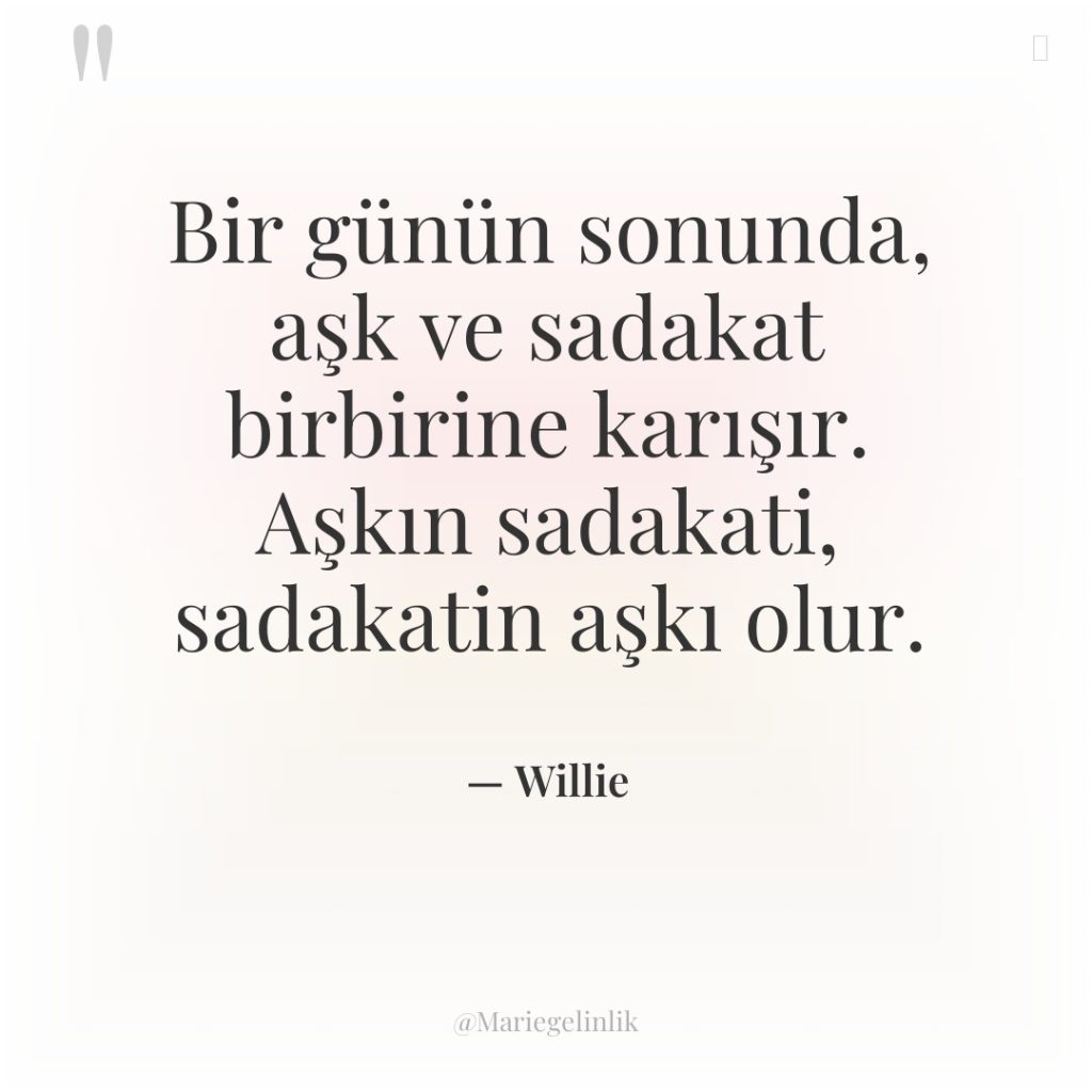 Bir günün sonunda, aşk ve sadakat birbirine karışır. Aşkın sadakati,…