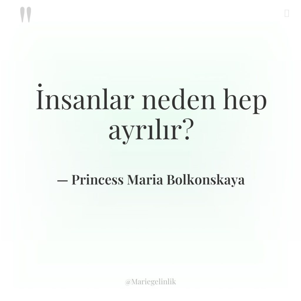 İnsanlar neden hep ayrılır?