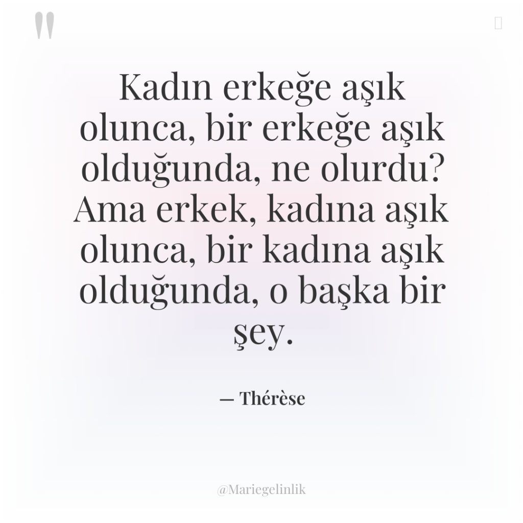 Kadın erkeğe aşık olunca, bir erkeğe aşık olduğunda, ne olurdu?…