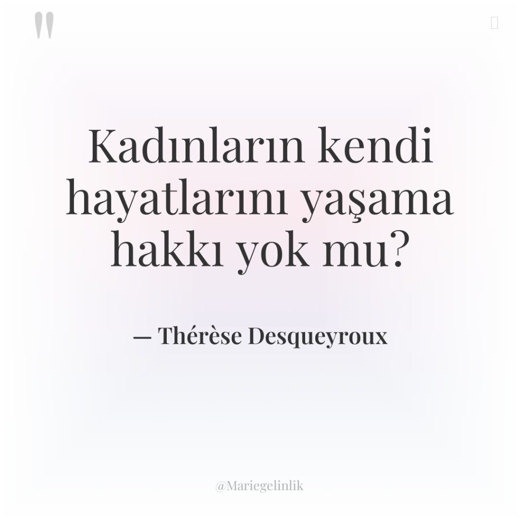 Kadınların kendi hayatlarını yaşama hakkı yok mu?