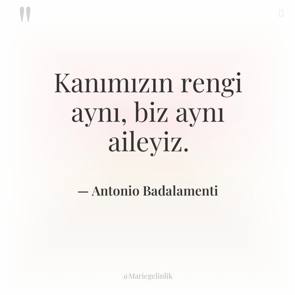Kanımızın rengi aynı, biz aynı aileyiz.