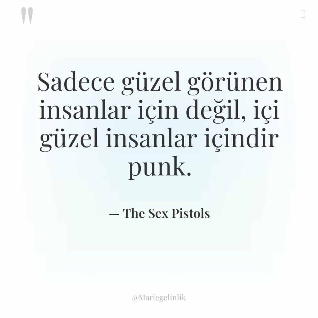 Sadece güzel görünen insanlar için değil, içi güzel insanlar içindir…