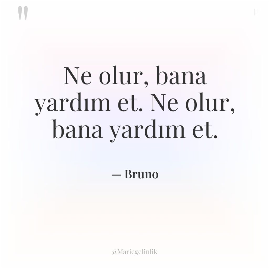 Ne olur, bana yardım et. Ne olur, bana yardım et.