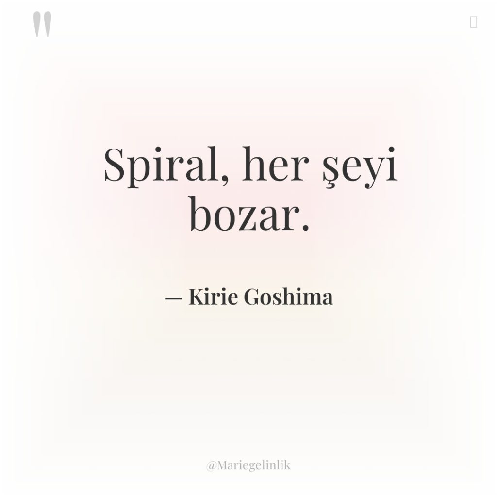 Spiral, her şeyi bozar.