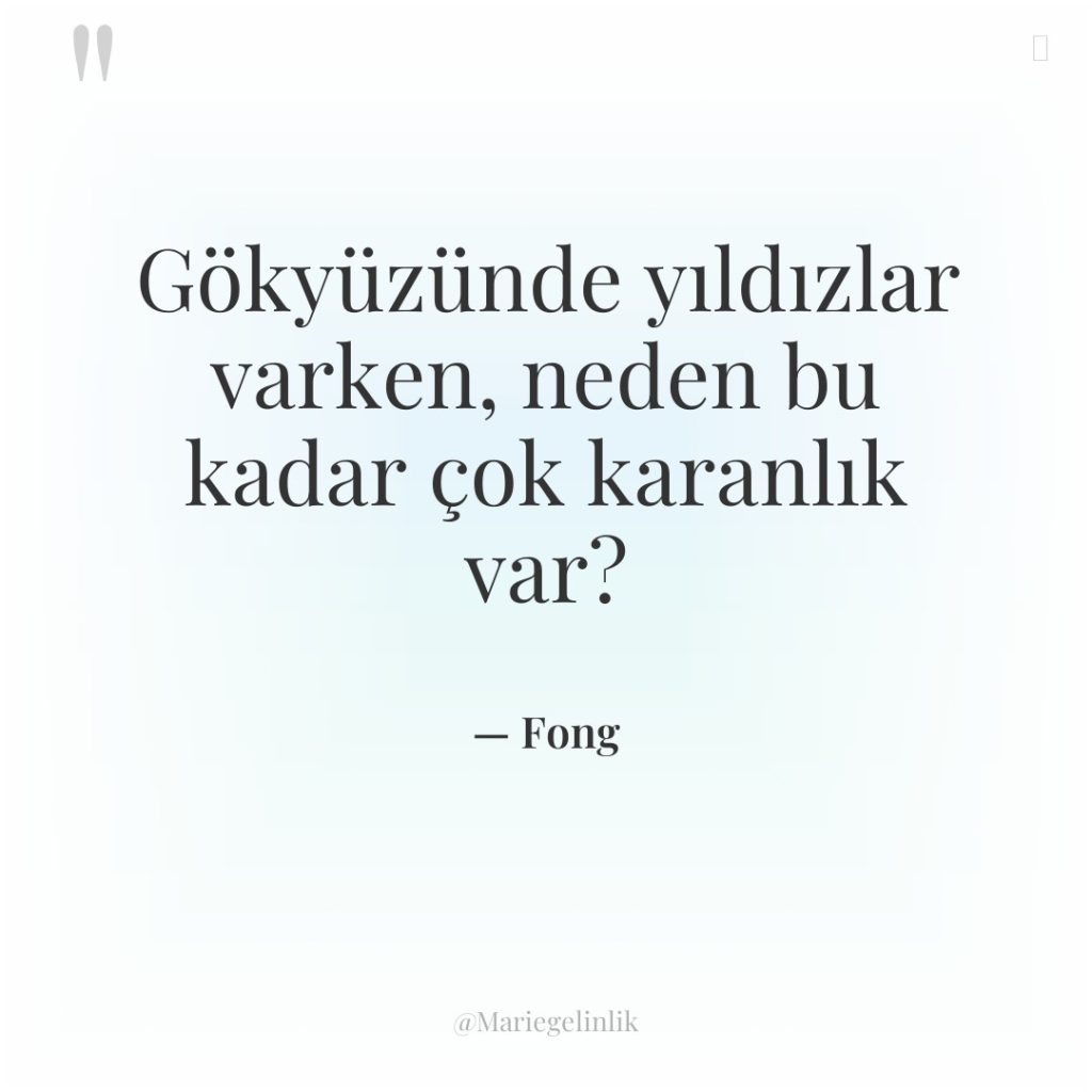 Gökyüzünde yıldızlar varken, neden bu kadar çok karanlık var?