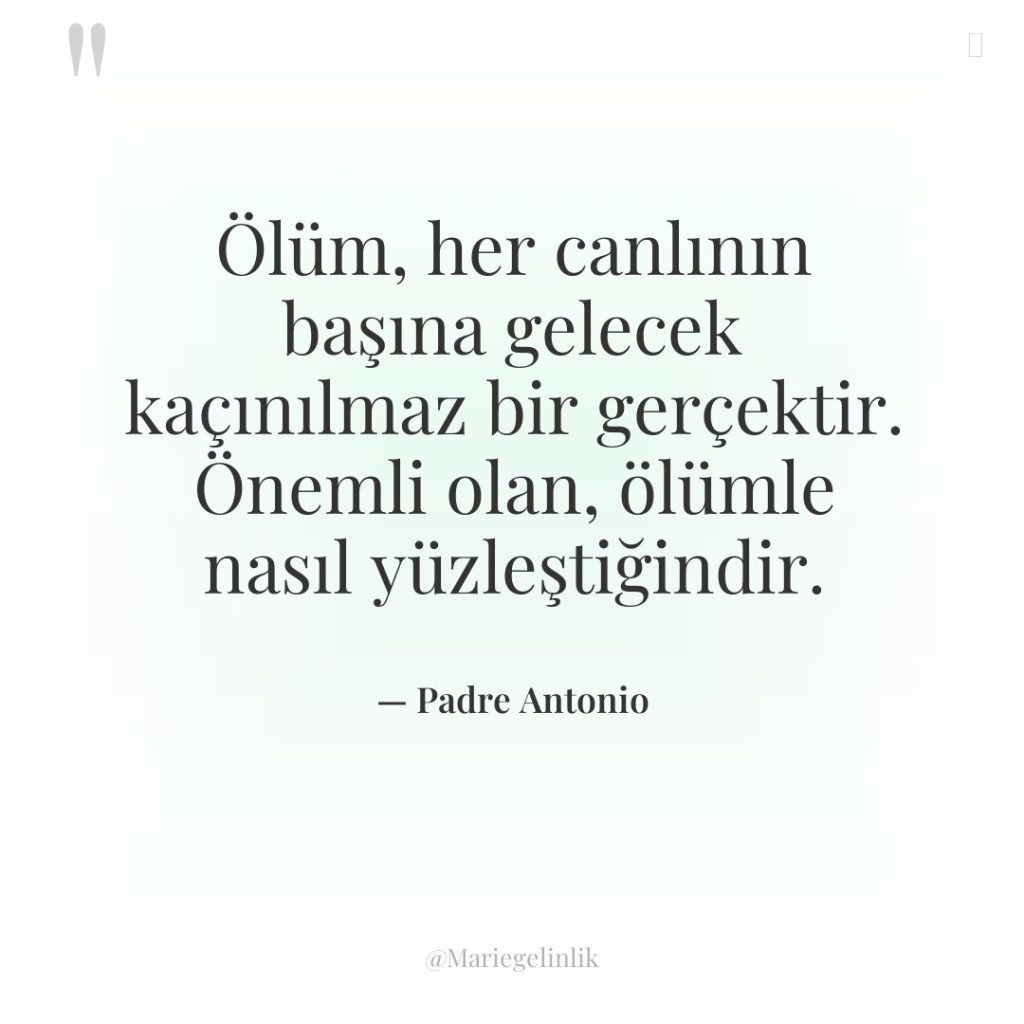 Ölüm, her canlının başına gelecek kaçınılmaz bir gerçektir. Önemli olan,…