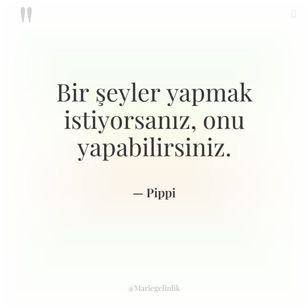 Bir şeyler yapmak istiyorsanız, onu yapabilirsiniz.