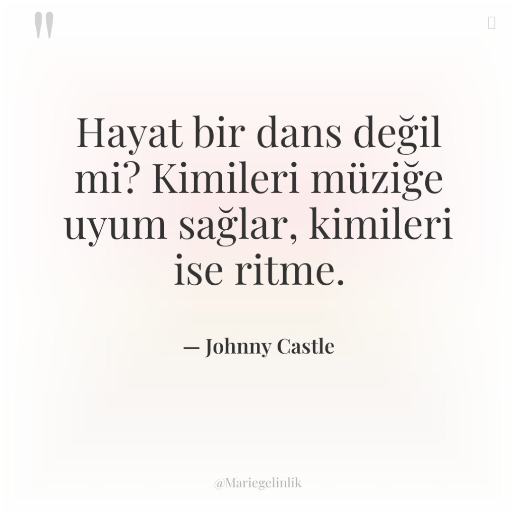 Hayat bir dans değil mi? Kimileri müziğe uyum sağlar, kimileri…