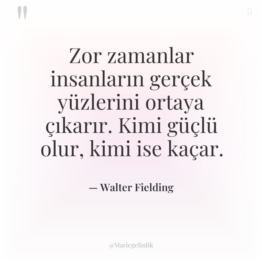 Zor zamanlar insanların gerçek yüzlerini ortaya çıkarır. Kimi güçlü olur,…