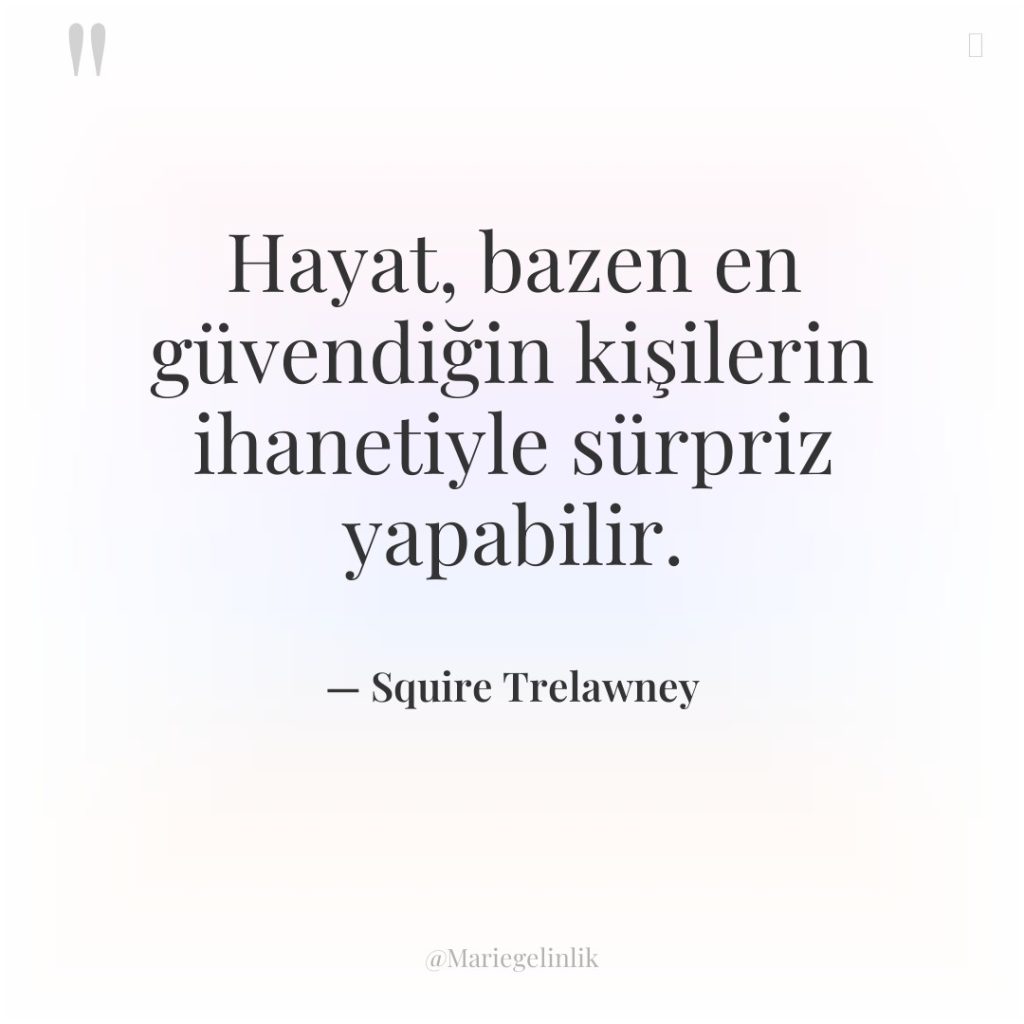 Hayat, bazen en güvendiğin kişilerin ihanetiyle sürpriz yapabilir.