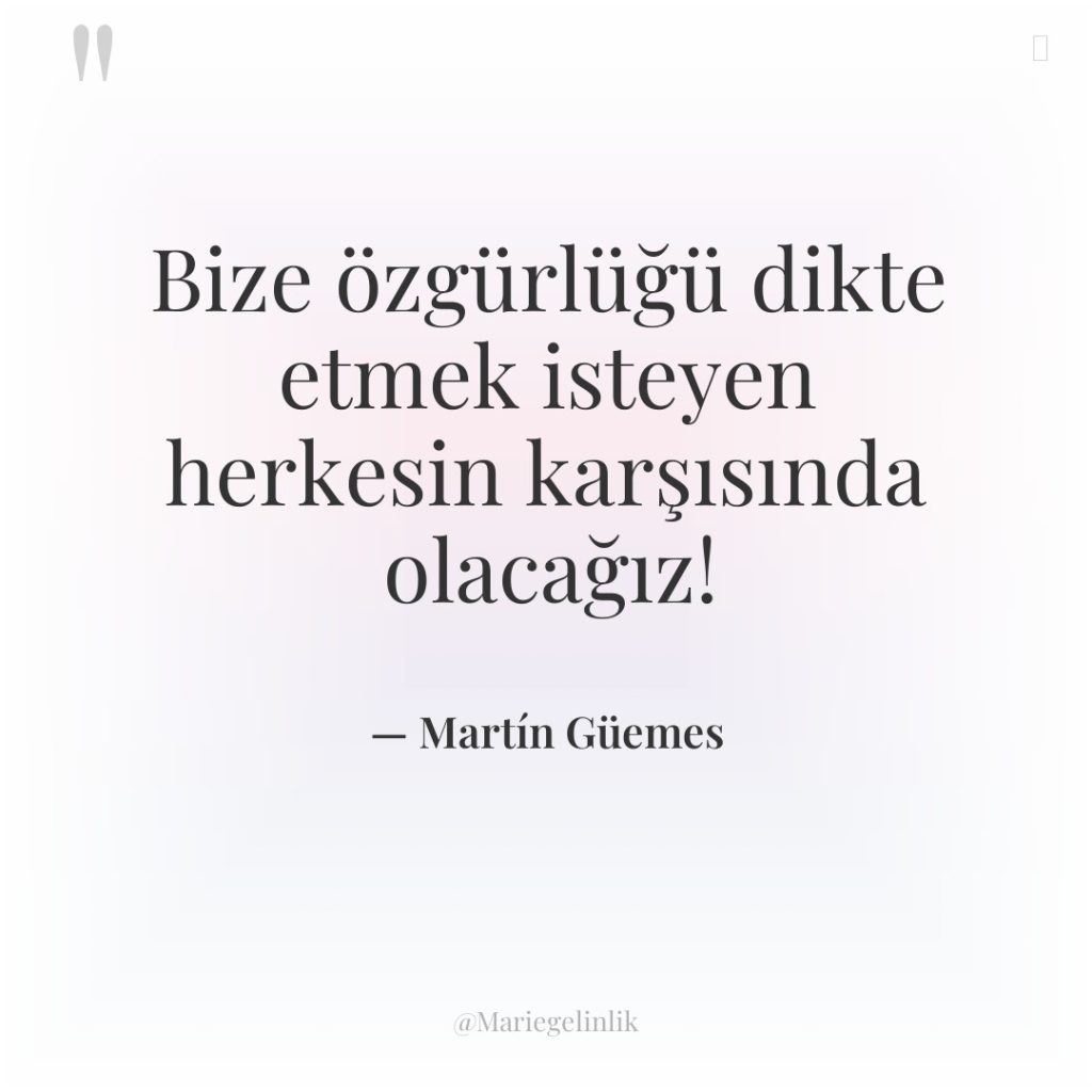 Bize özgürlüğü dikte etmek isteyen herkesin karşısında olacağız!