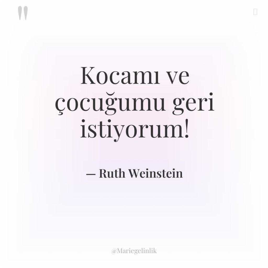 Kocamı ve çocuğumu geri istiyorum!