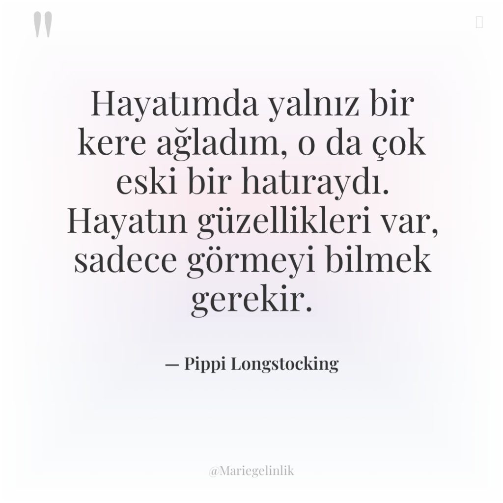 Hayatımda yalnız bir kere ağladım, o da çok eski bir…