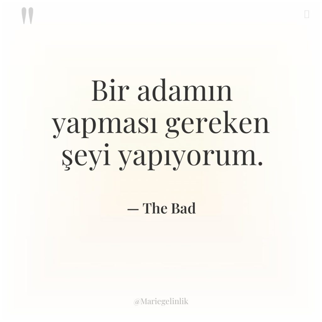 Bir adamın yapması gereken şeyi yapıyorum.