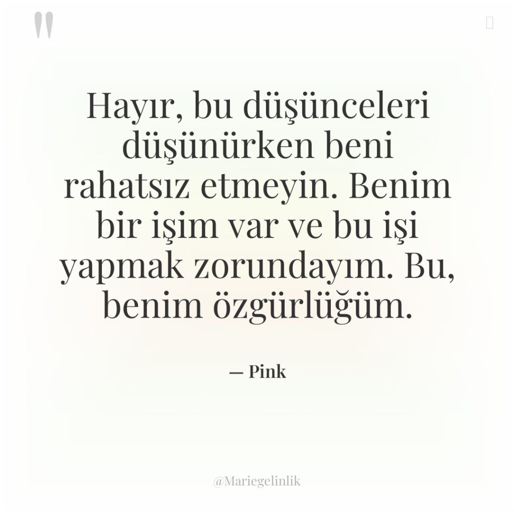 Hayır, bu düşünceleri düşünürken beni rahatsız etmeyin. Benim bir işim…