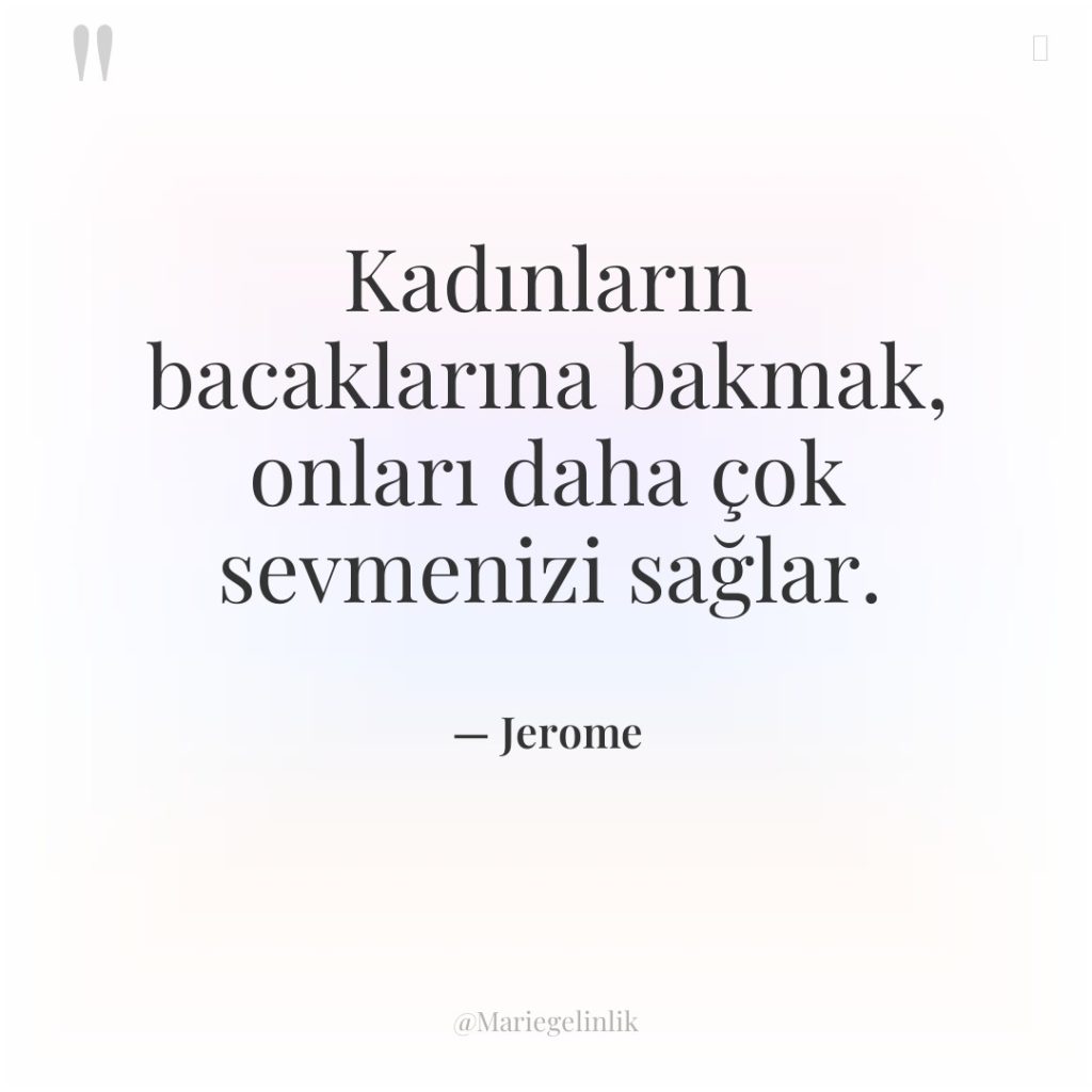 Kadınların bacaklarına bakmak, onları daha çok sevmenizi sağlar.