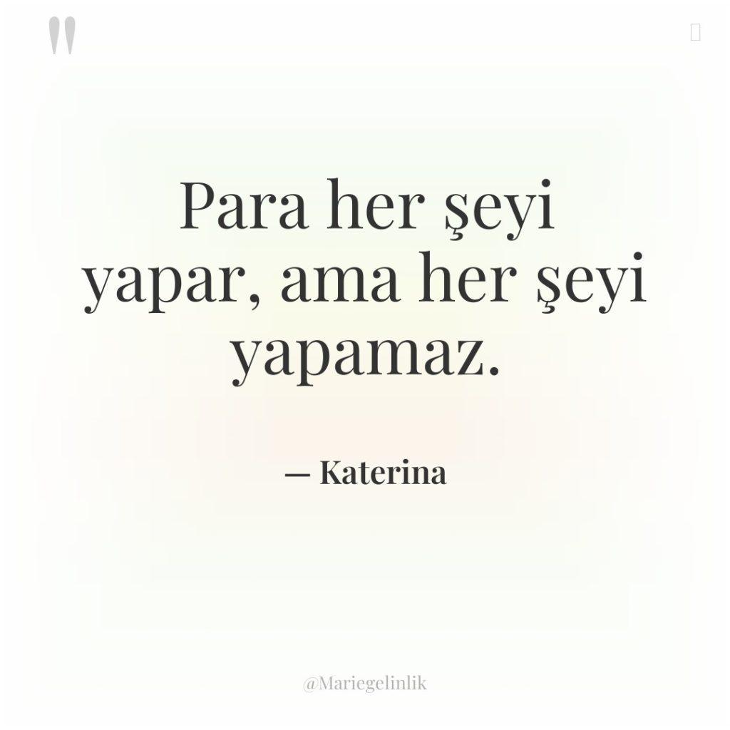 Para her şeyi yapar, ama her şeyi yapamaz.