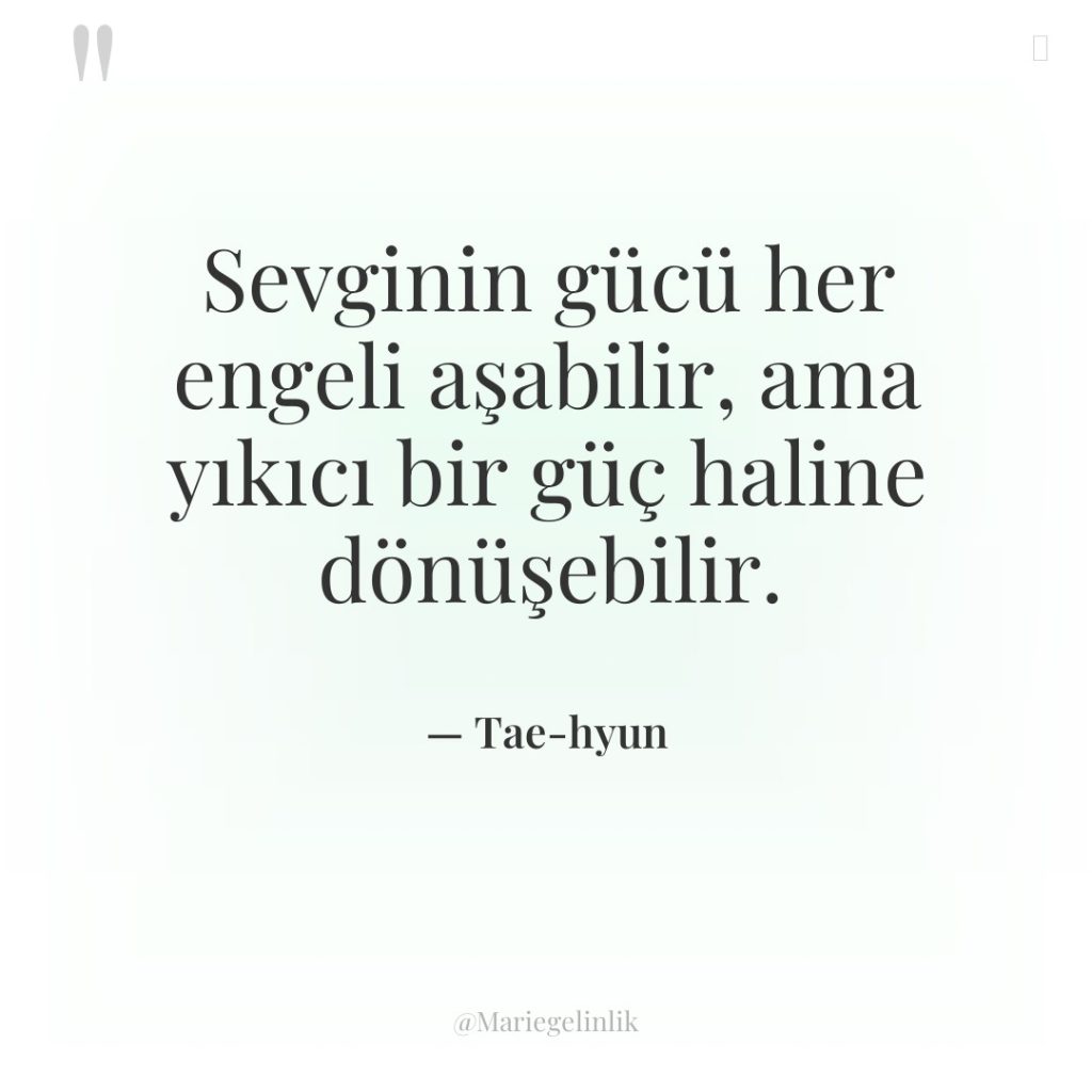 Sevginin gücü her engeli aşabilir, ama yıkıcı bir güç haline…