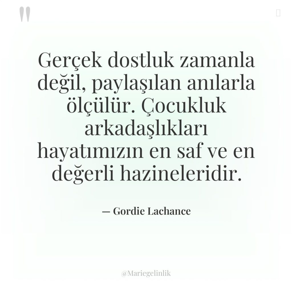 Gerçek dostluk zamanla değil, paylaşılan anılarla ölçülür. Çocukluk arkadaşlıkları hayatımızın…