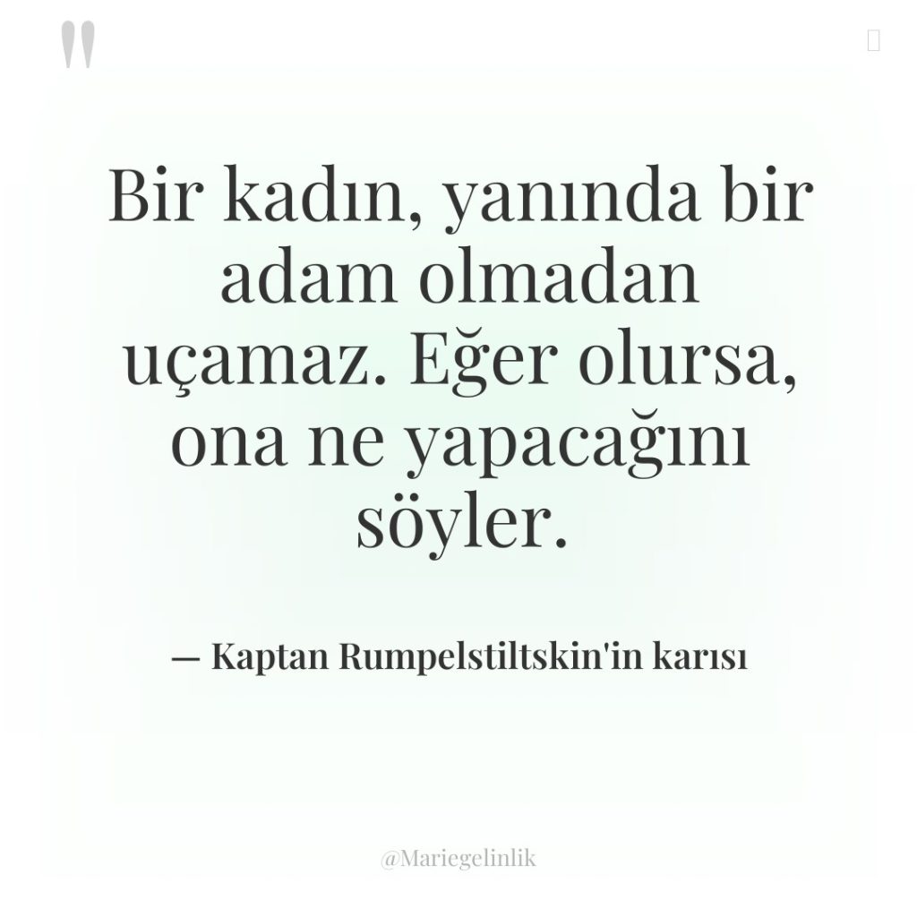 Bir kadın, yanında bir adam olmadan uçamaz. Eğer olursa, ona…