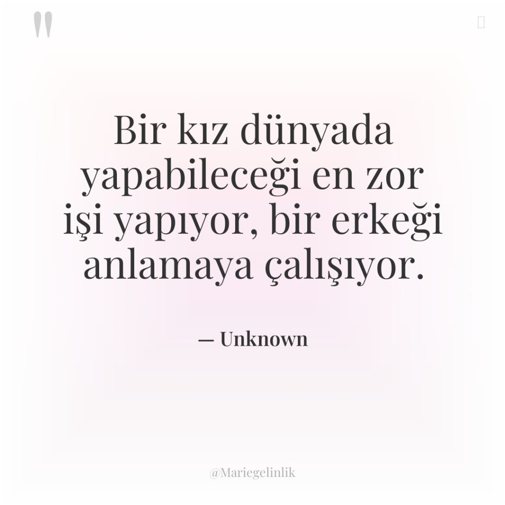 Bir kız dünyada yapabileceği en zor işi yapıyor, bir erkeği…