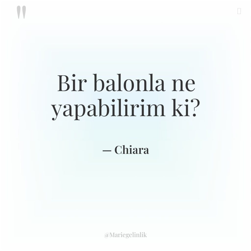 Bir balonla ne yapabilirim ki?