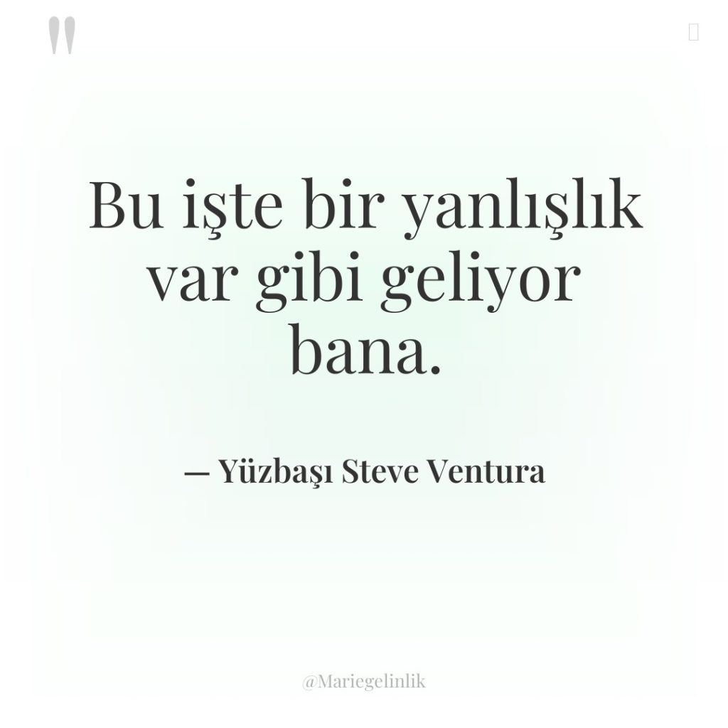 Bu işte bir yanlışlık var gibi geliyor bana.