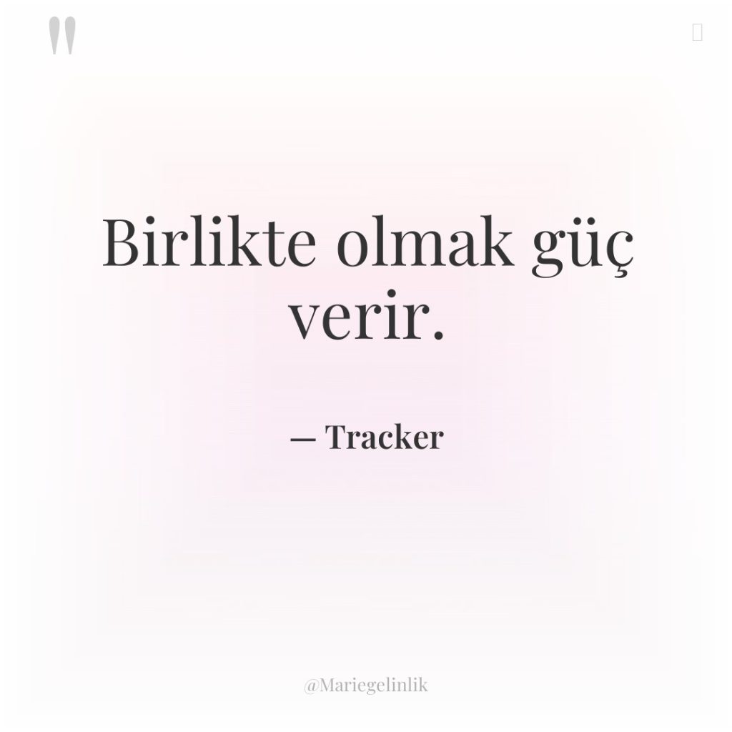 Birlikte olmak güç verir.