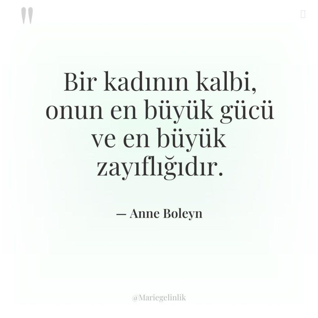 Bir kadının kalbi, onun en büyük gücü ve en büyük…