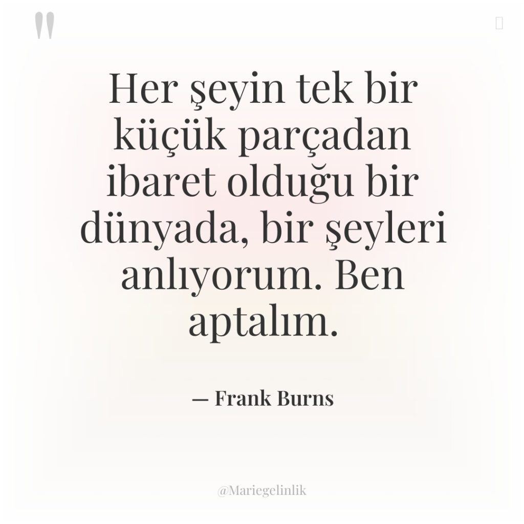 Her şeyin tek bir küçük parçadan ibaret olduğu bir dünyada,…