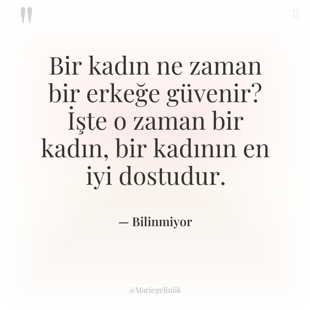 Bir kadın ne zaman bir erkeğe güvenir? İşte o zaman…