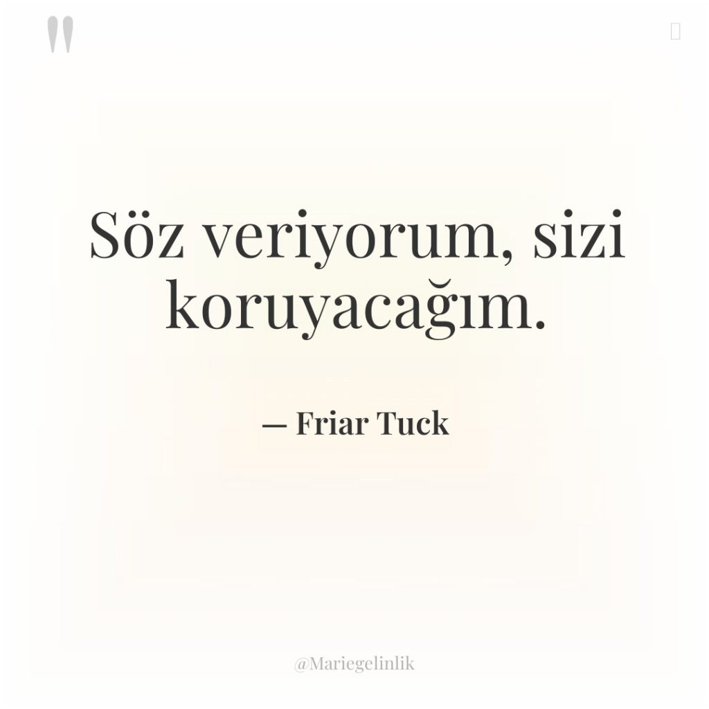 Söz veriyorum, sizi koruyacağım.