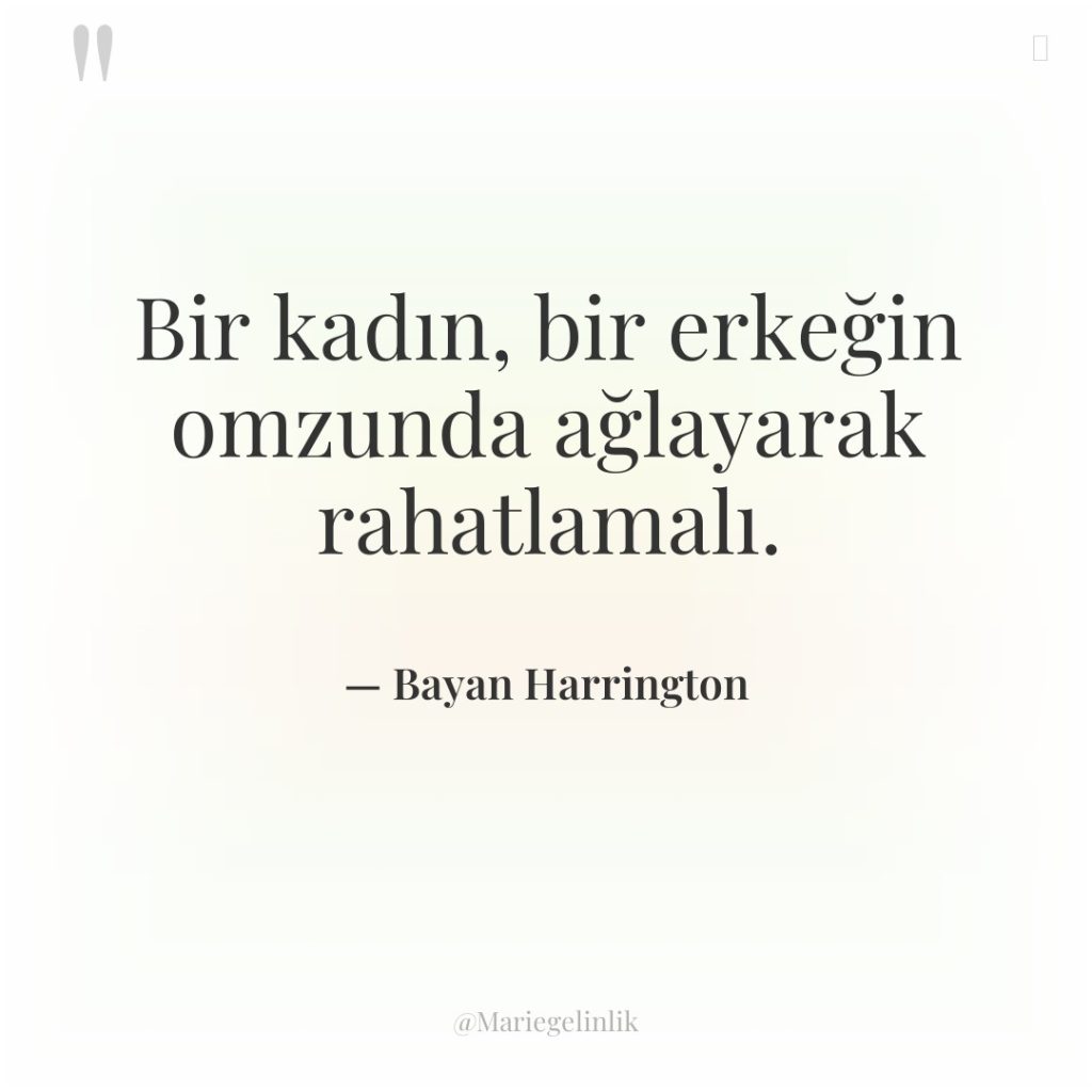 Bir kadın, bir erkeğin omzunda ağlayarak rahatlamalı.