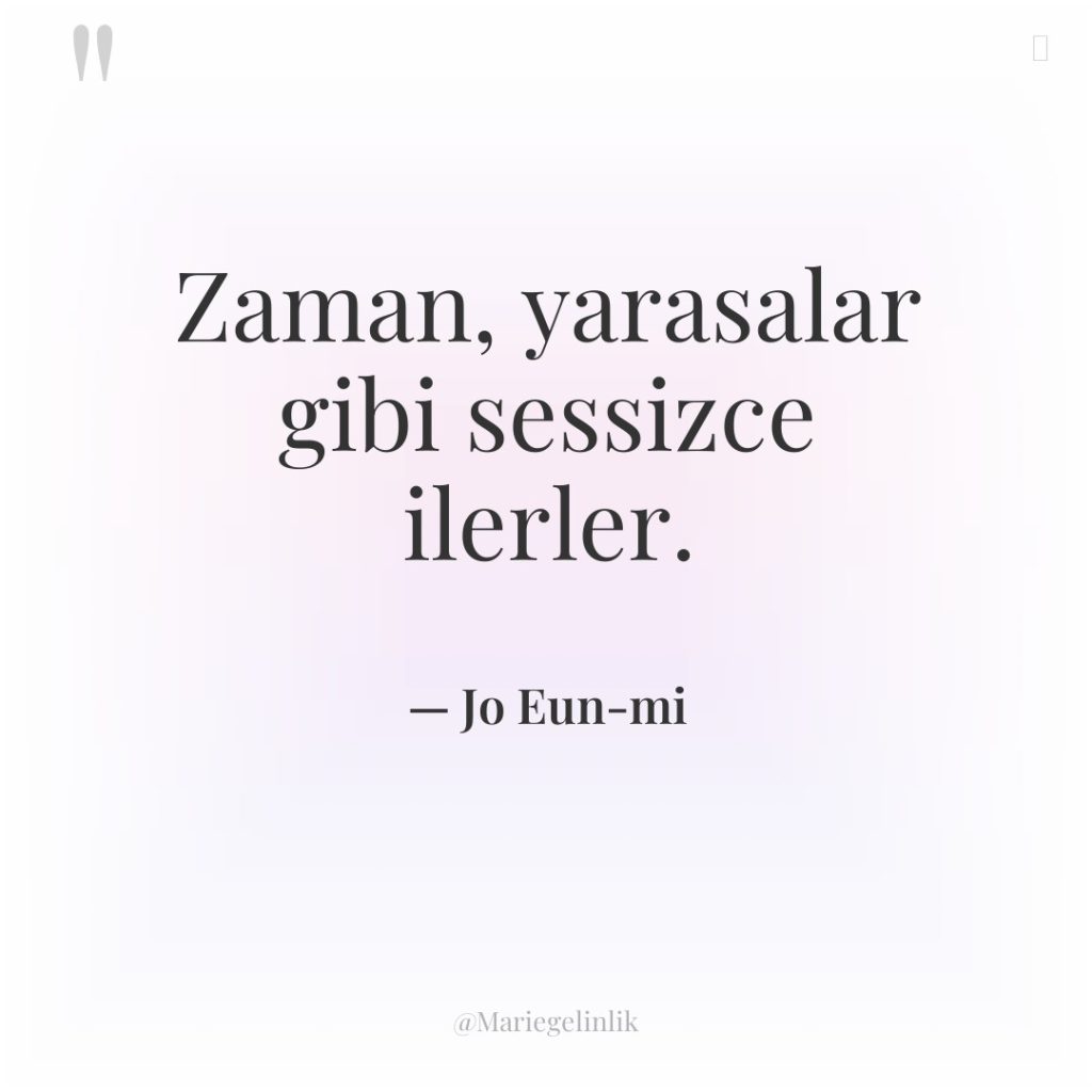 Zaman, yarasalar gibi sessizce ilerler.