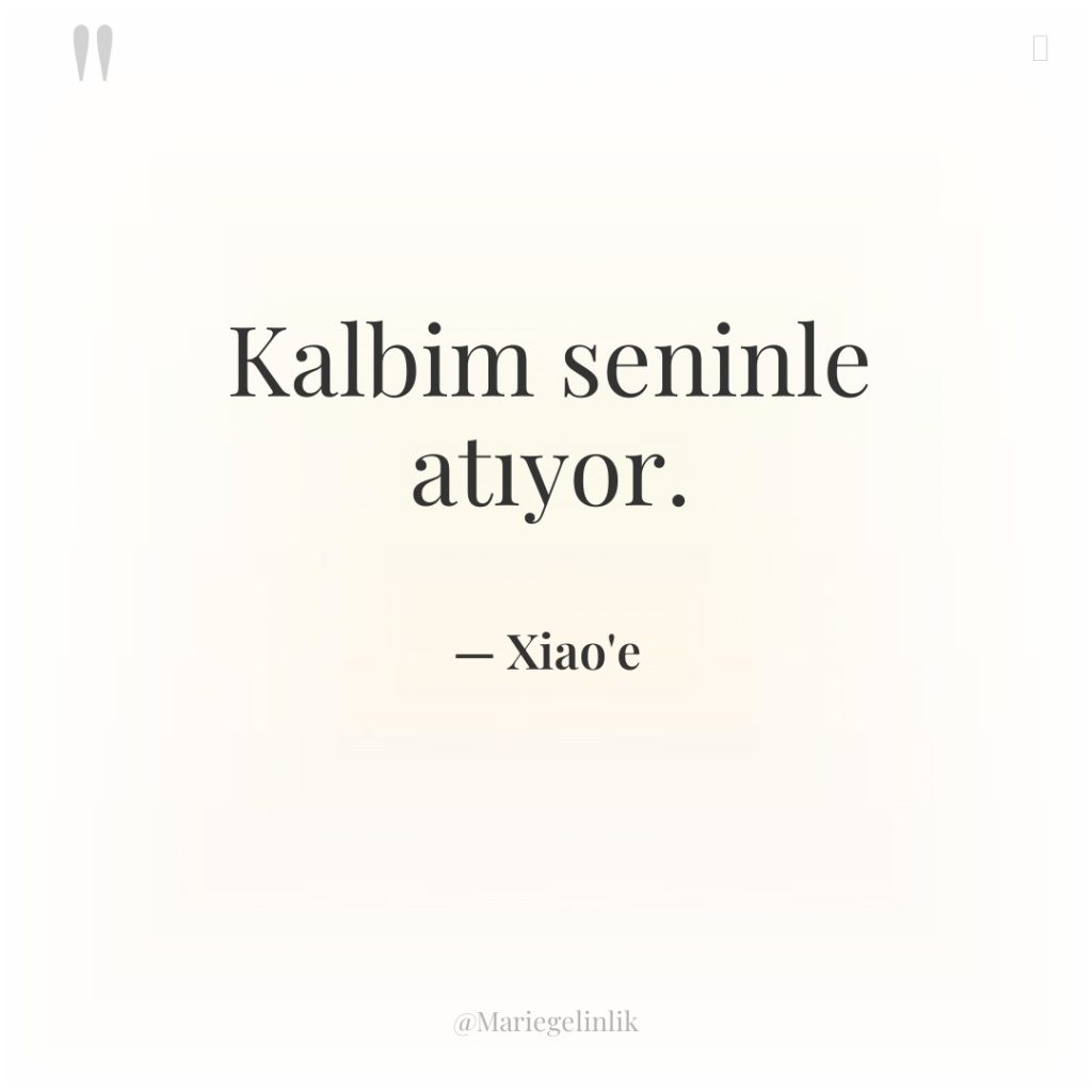 Kalbim seninle atıyor.