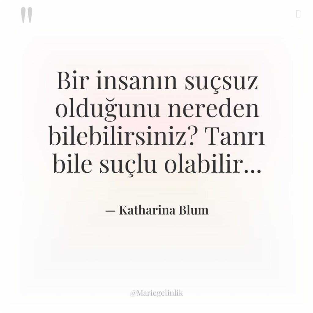 Bir insanın suçsuz olduğunu nereden bilebilirsiniz? Tanrı bile suçlu olabilir…
