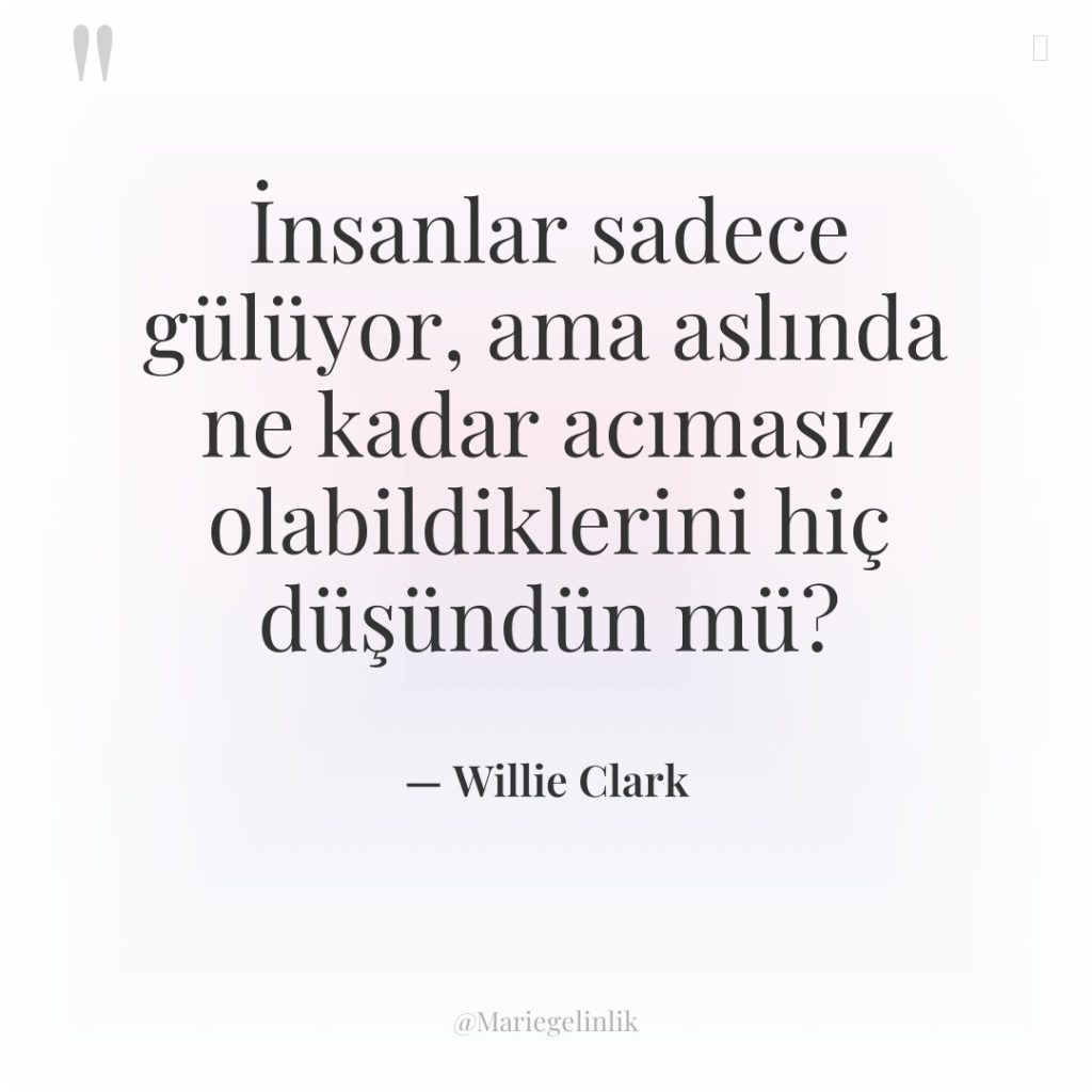 İnsanlar sadece gülüyor, ama aslında ne kadar acımasız olabildiklerini hiç…