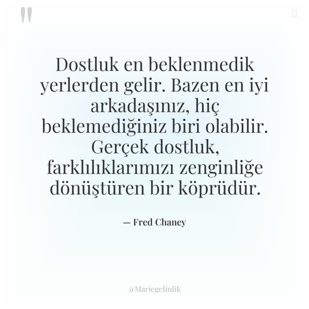 Dostluk en beklenmedik yerlerden gelir. Bazen en iyi arkadaşınız, hiç&hellip;