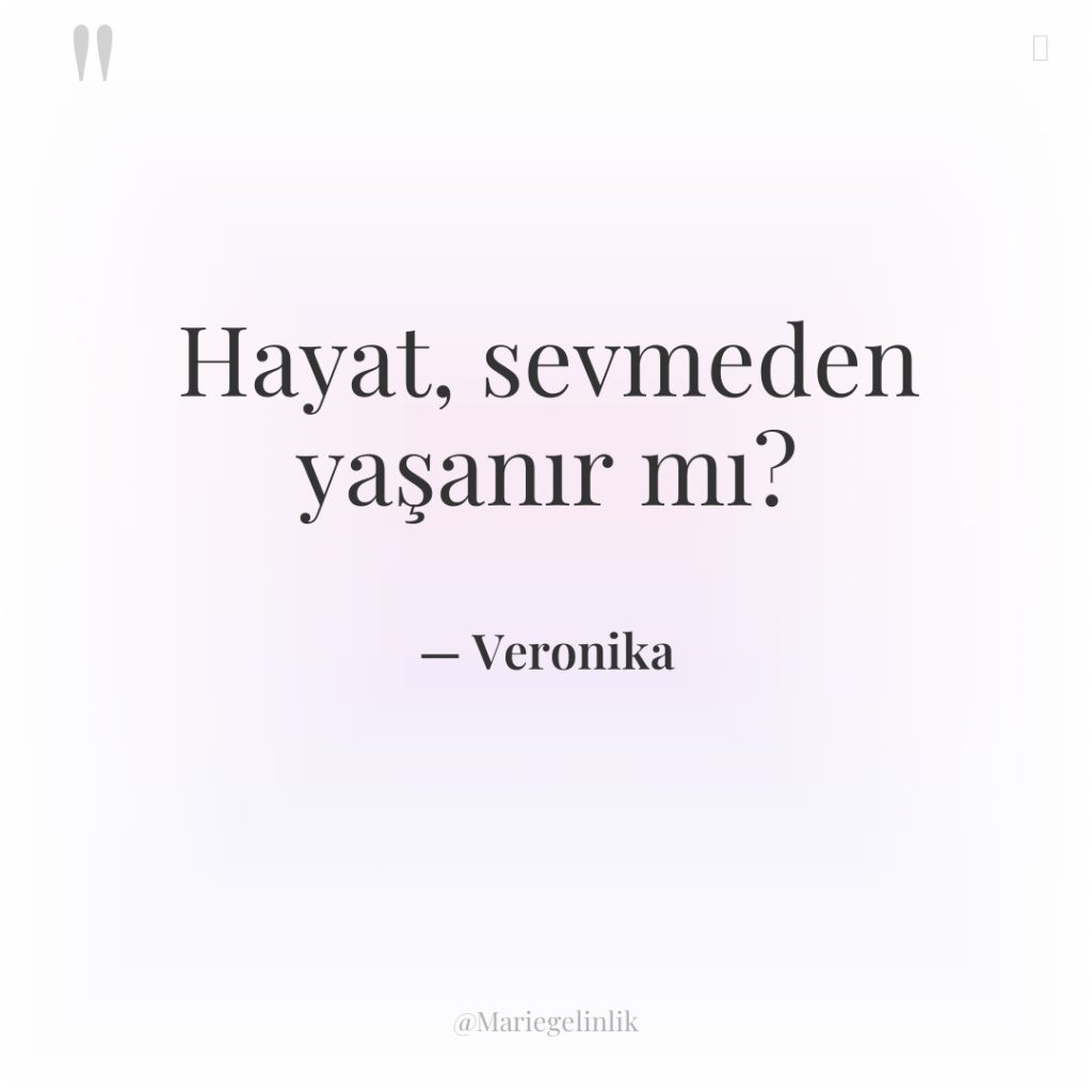 Hayat, sevmeden yaşanır mı?