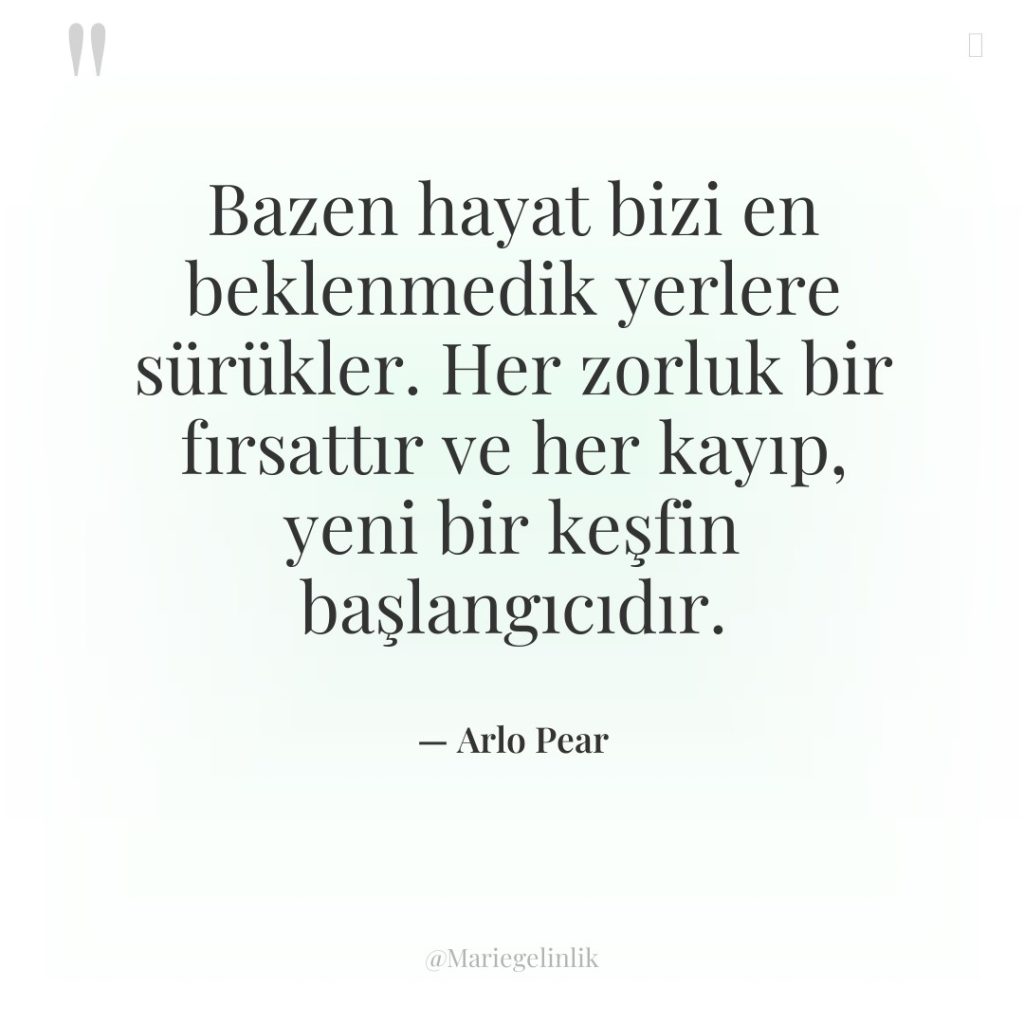 Bazen hayat bizi en beklenmedik yerlere sürükler. Her zorluk bir&hellip;