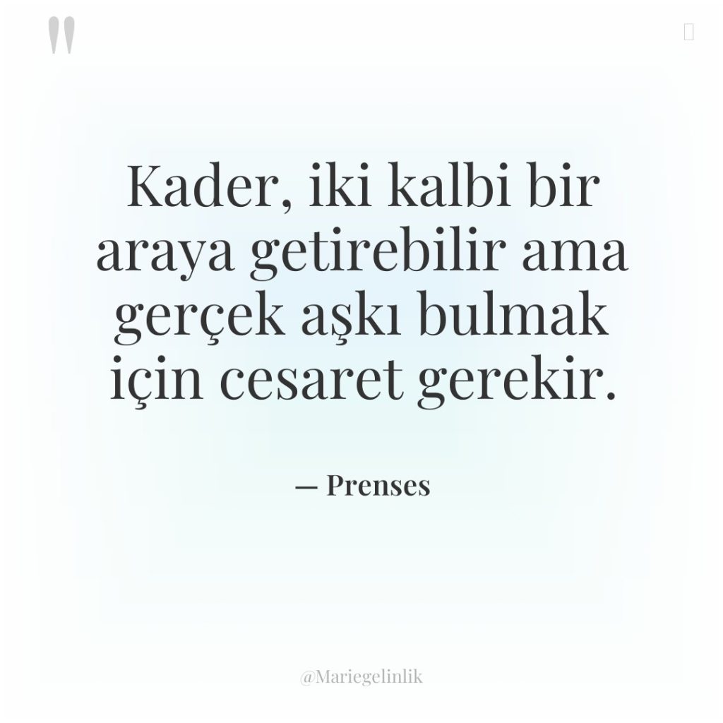 Kader, iki kalbi bir araya getirebilir ama gerçek aşkı bulmak…