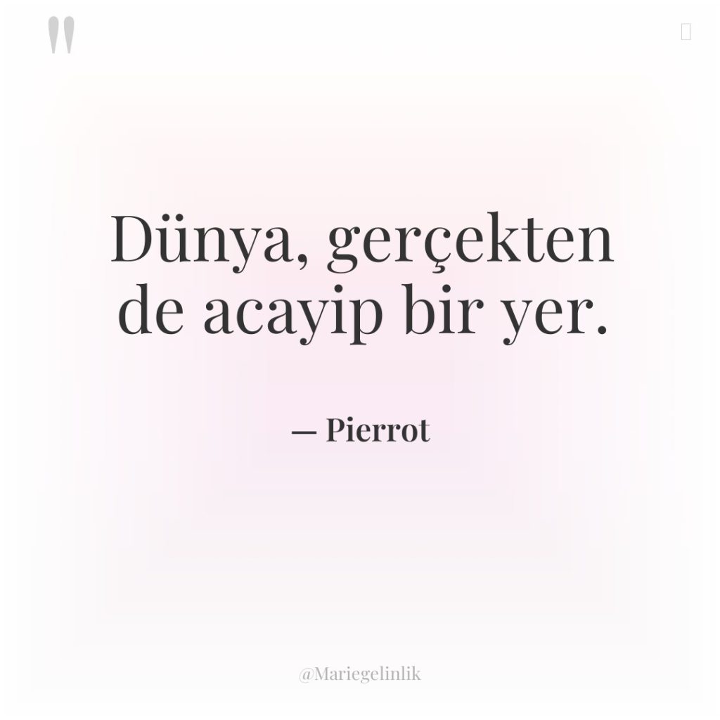 Dünya, gerçekten de acayip bir yer.