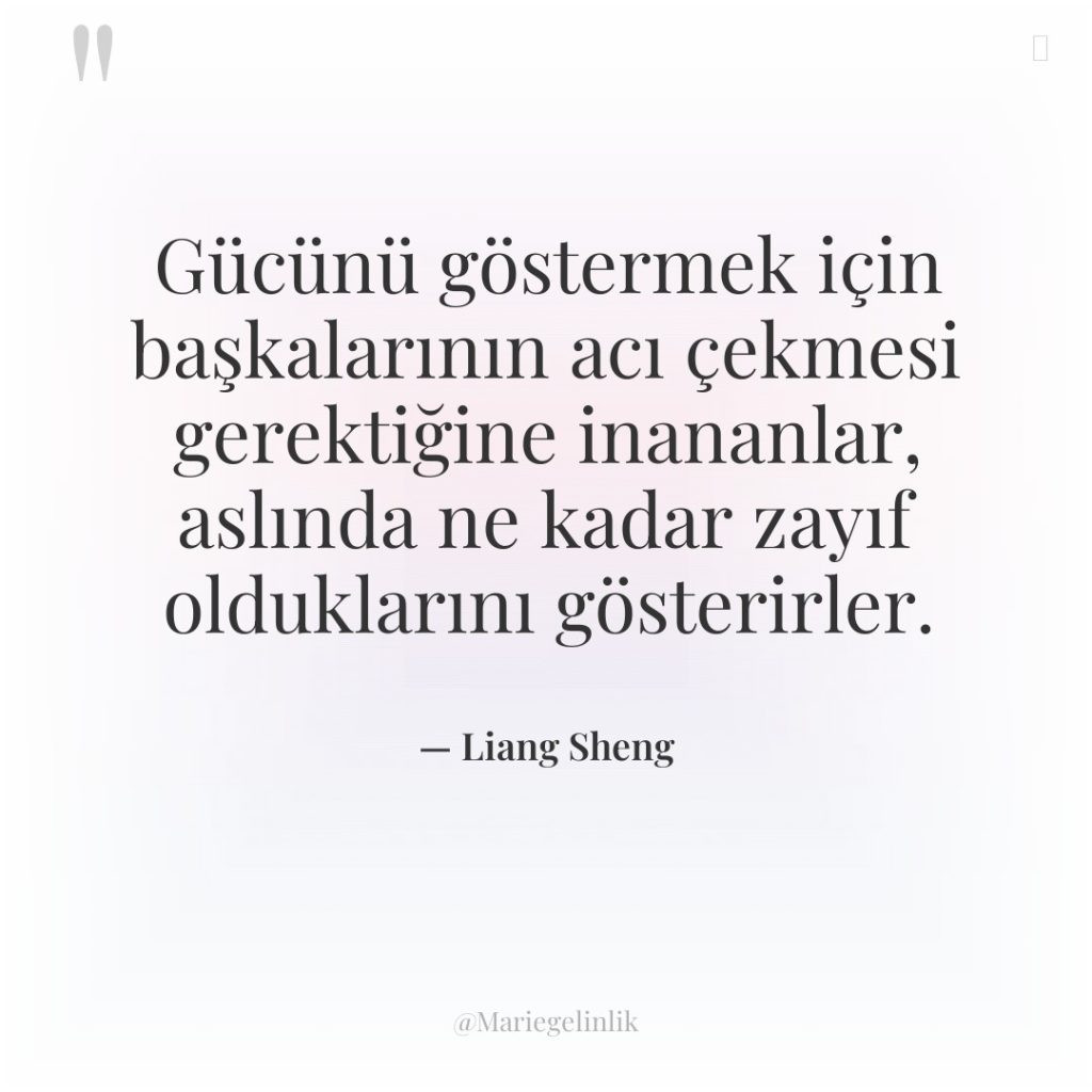Gücünü göstermek için başkalarının acı çekmesi gerektiğine inananlar, aslında ne…