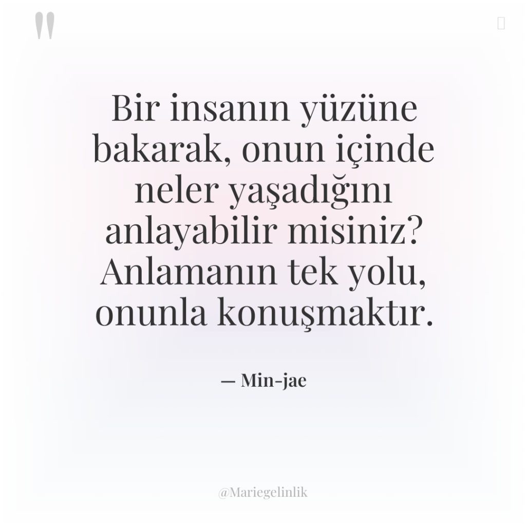 Bir insanın yüzüne bakarak, onun içinde neler yaşadığını anlayabilir misiniz?…