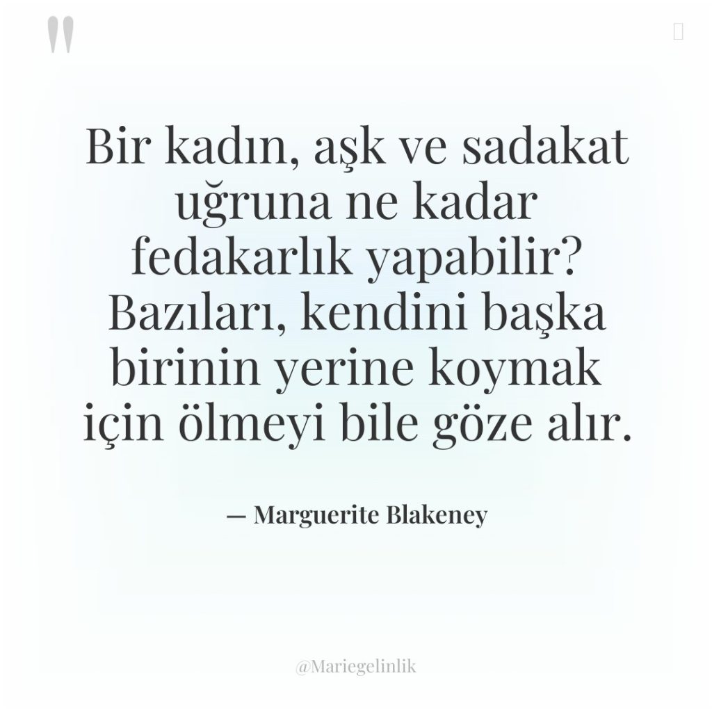 Bir kadın, aşk ve sadakat uğruna ne kadar fedakarlık yapabilir?…